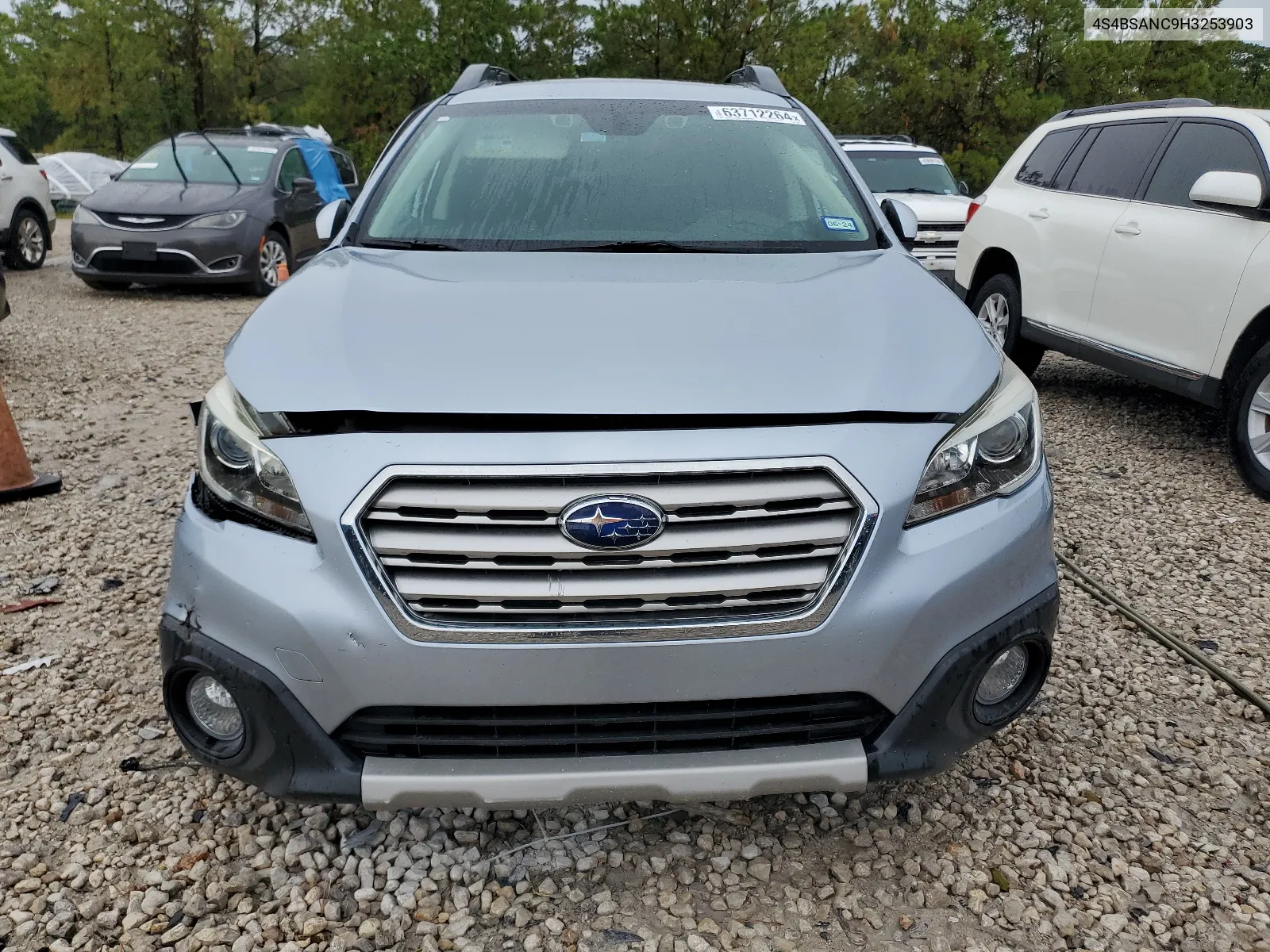 2017 Subaru Outback 2.5I Limited VIN: 4S4BSANC9H3253903 Lot: 63712264