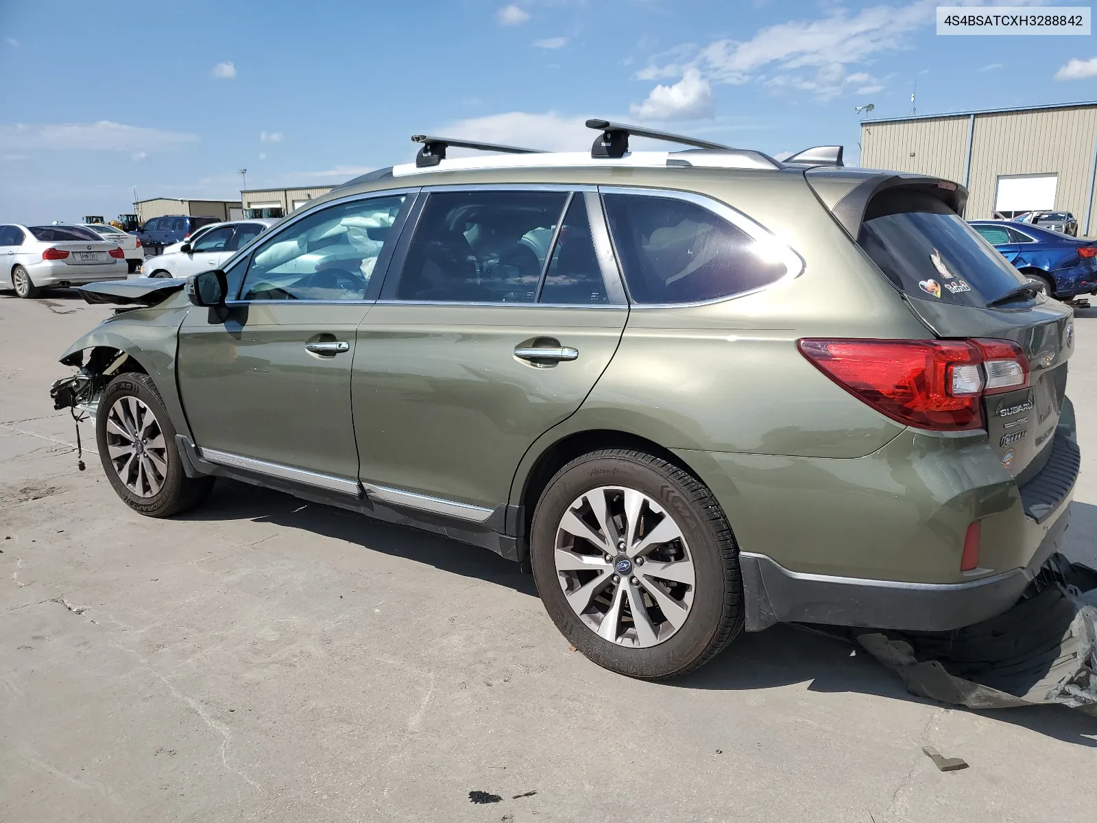 2017 Subaru Outback Touring VIN: 4S4BSATCXH3288842 Lot: 63727874