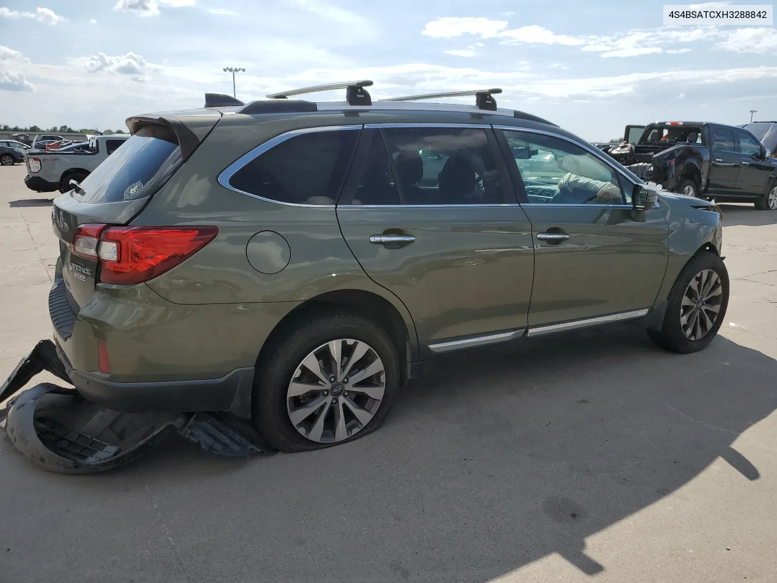 2017 Subaru Outback Touring VIN: 4S4BSATCXH3288842 Lot: 63727874