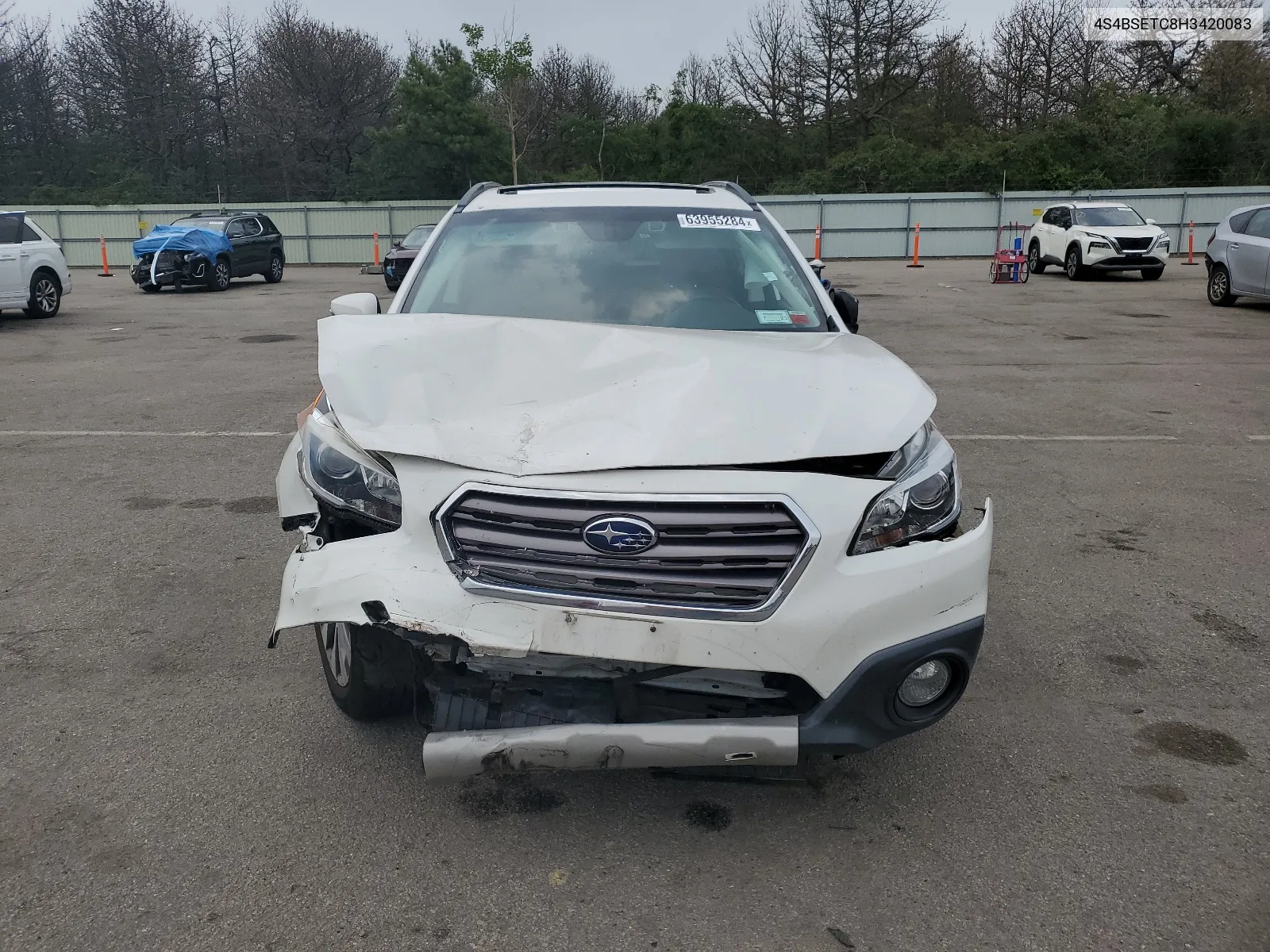 4S4BSETC8H3420083 2017 Subaru Outback Touring