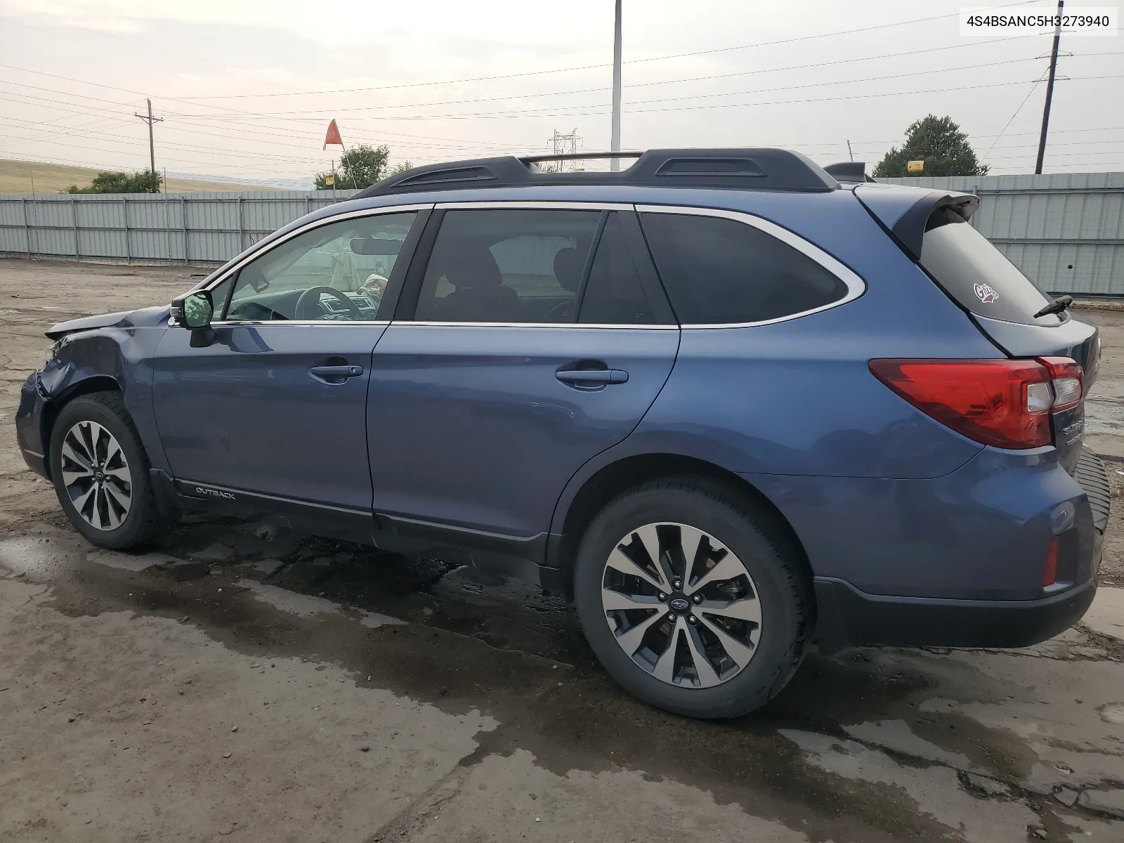 2017 Subaru Outback 2.5I Limited VIN: 4S4BSANC5H3273940 Lot: 64524754