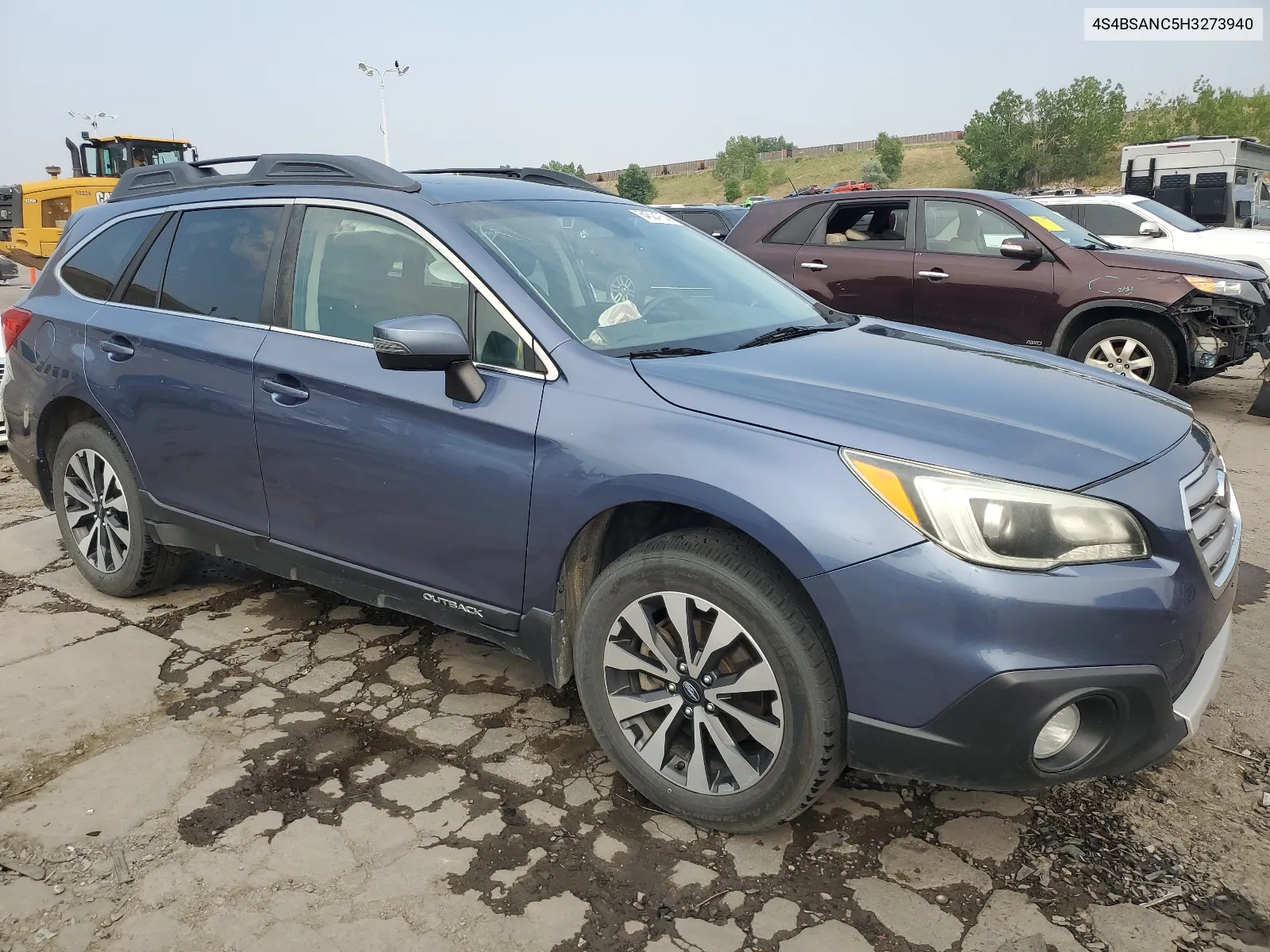 2017 Subaru Outback 2.5I Limited VIN: 4S4BSANC5H3273940 Lot: 64524754