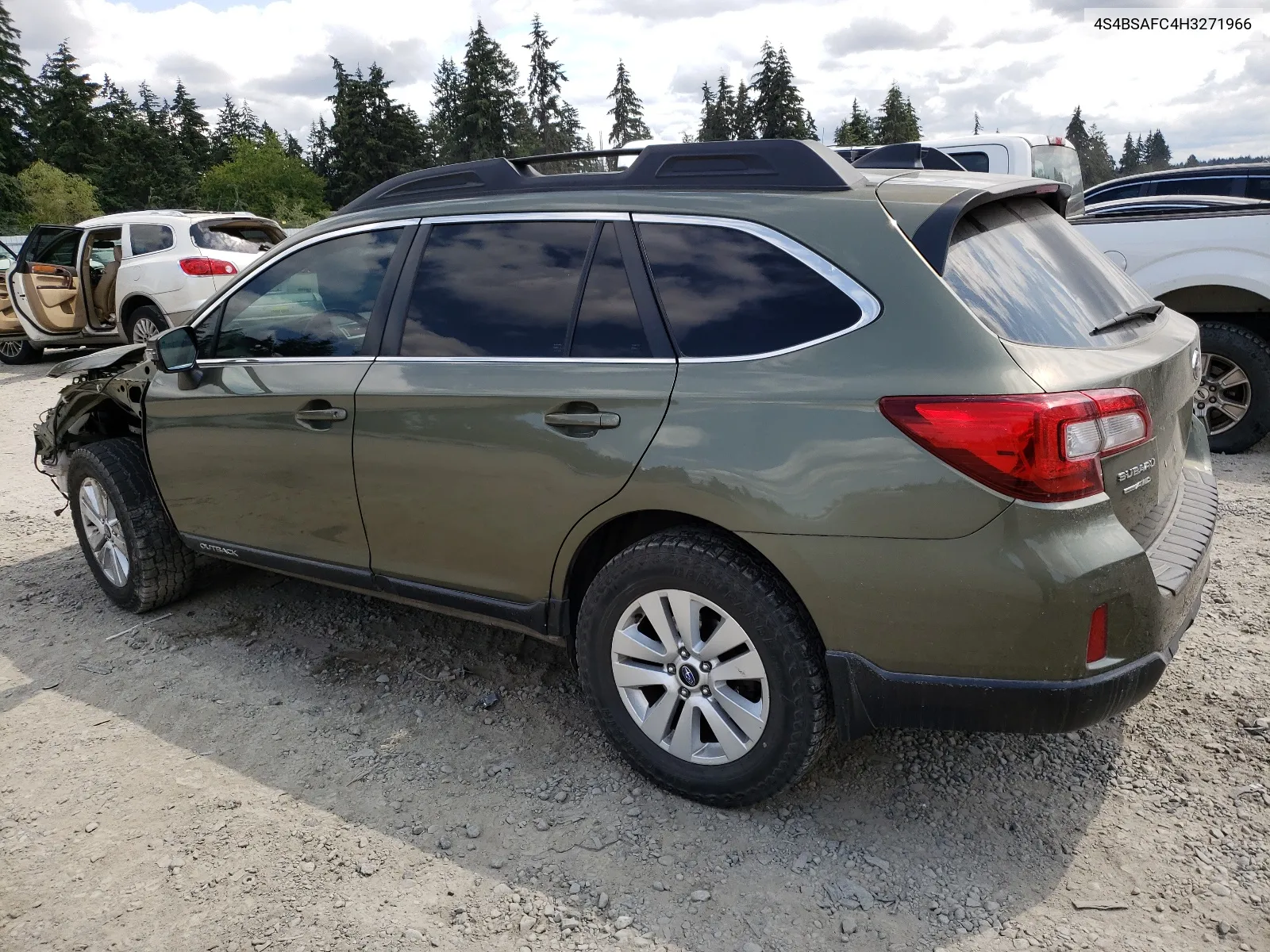 2017 Subaru Outback 2.5I Premium VIN: 4S4BSAFC4H3271966 Lot: 64814974