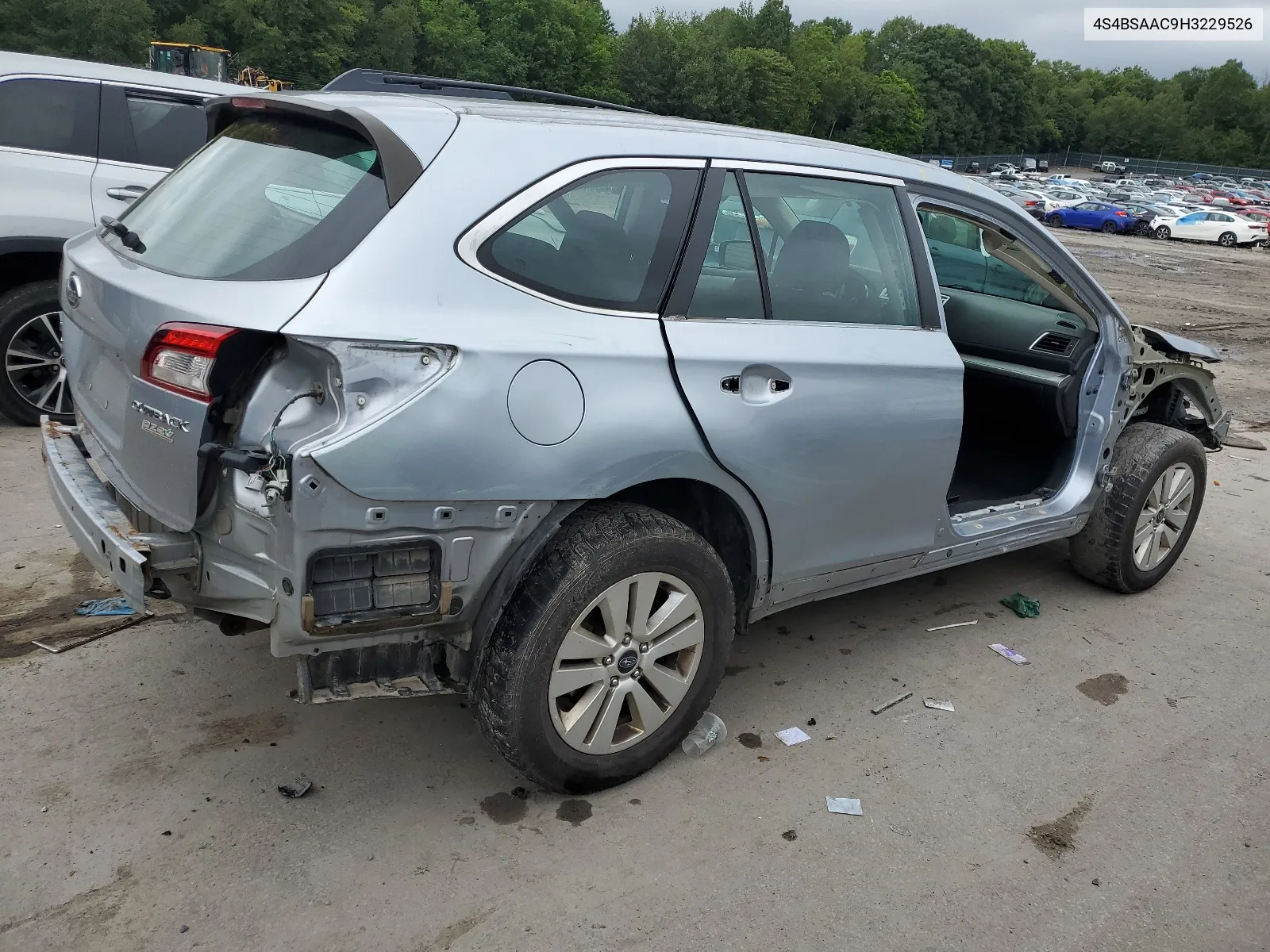 4S4BSAAC9H3229526 2017 Subaru Outback 2.5I