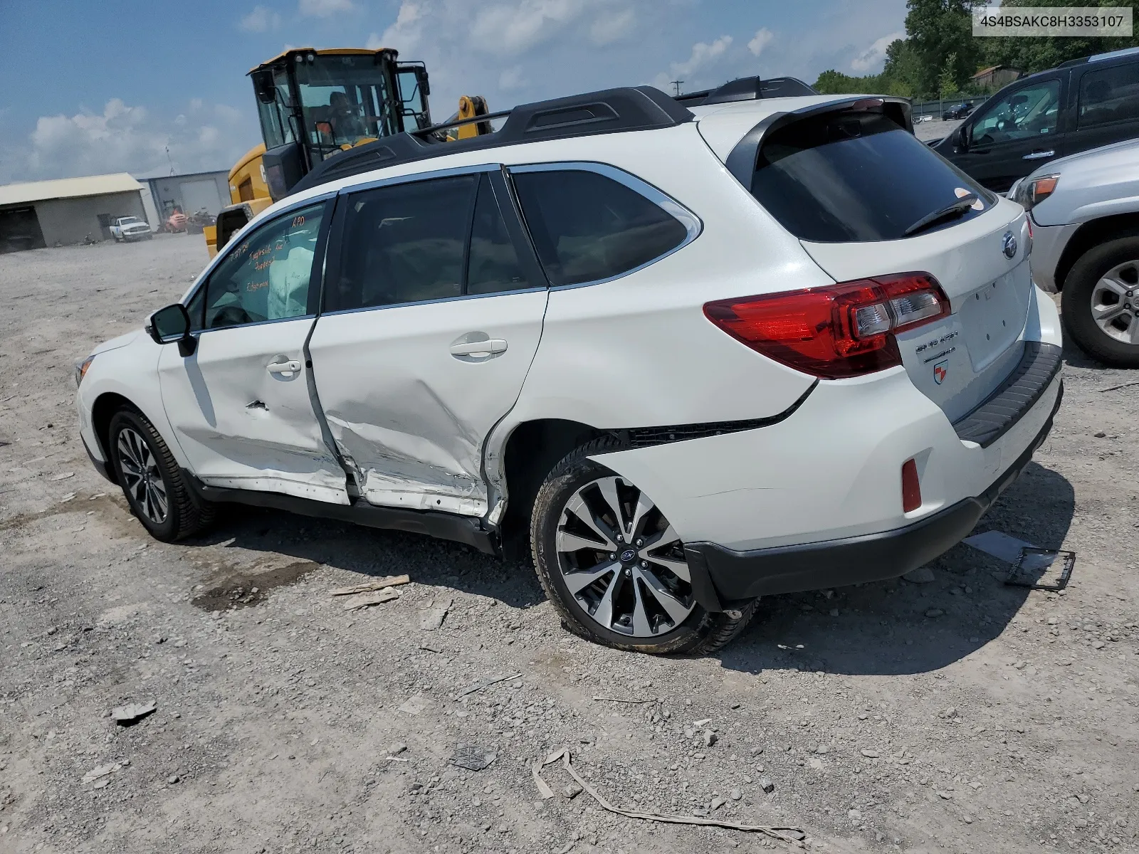 2017 Subaru Outback 2.5I Limited VIN: 4S4BSAKC8H3353107 Lot: 65399404