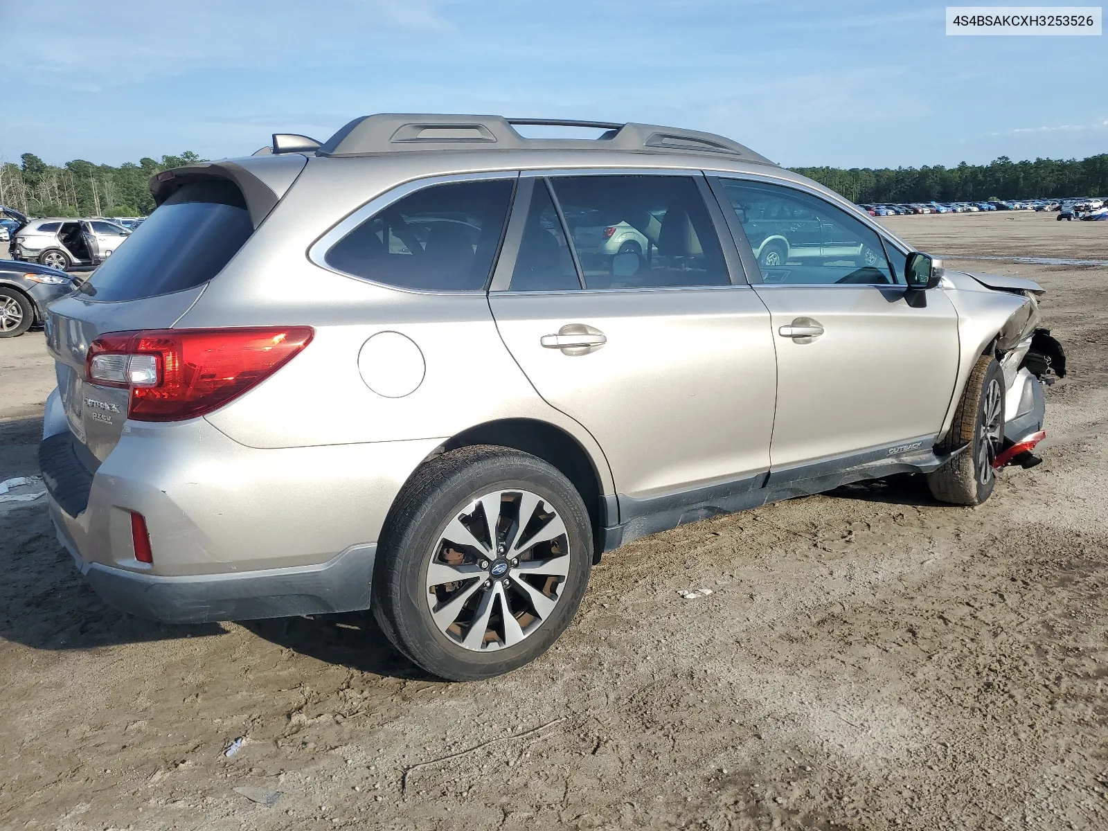 2017 Subaru Outback 2.5I Limited VIN: 4S4BSAKCXH3253526 Lot: 65404124