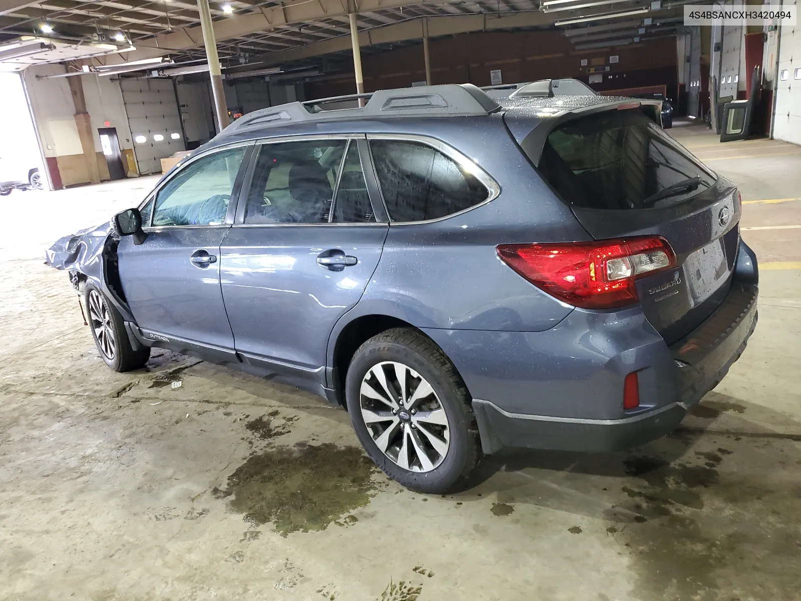 4S4BSANCXH3420494 2017 Subaru Outback 2.5I Limited