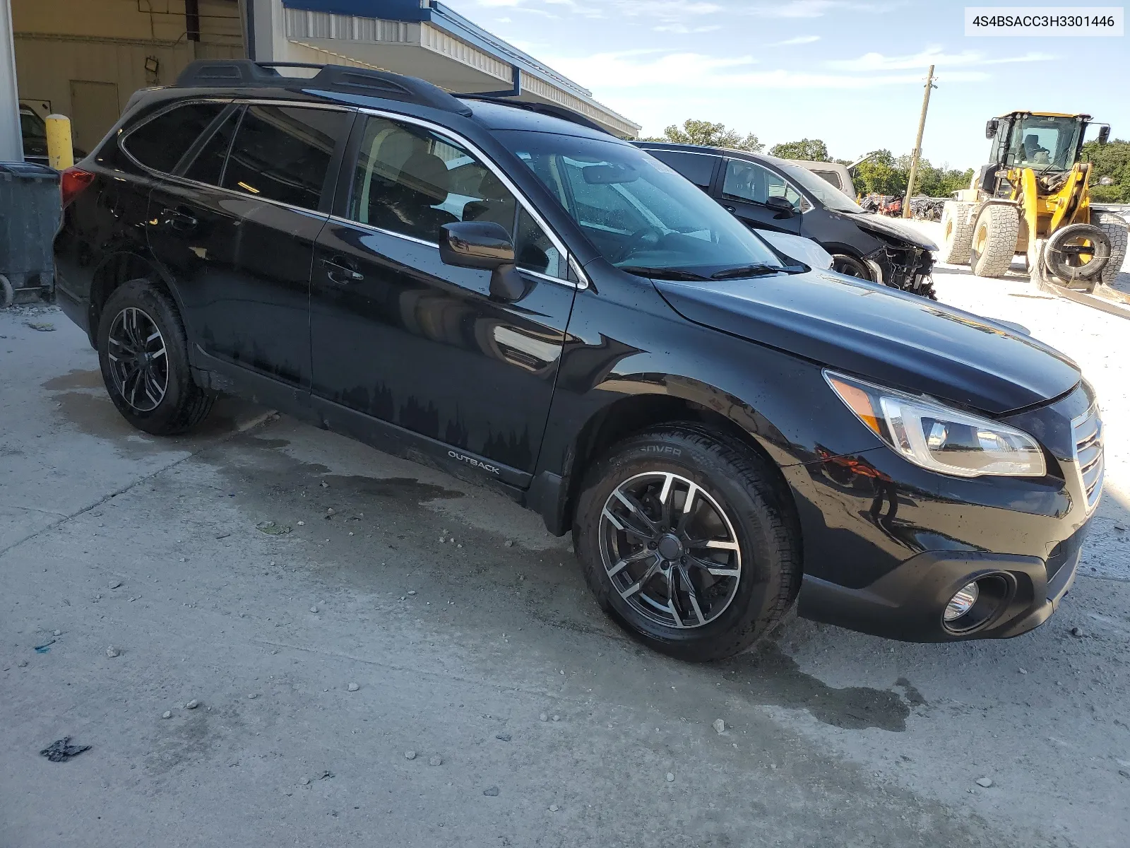 2017 Subaru Outback 2.5I Premium VIN: 4S4BSACC3H3301446 Lot: 66090494