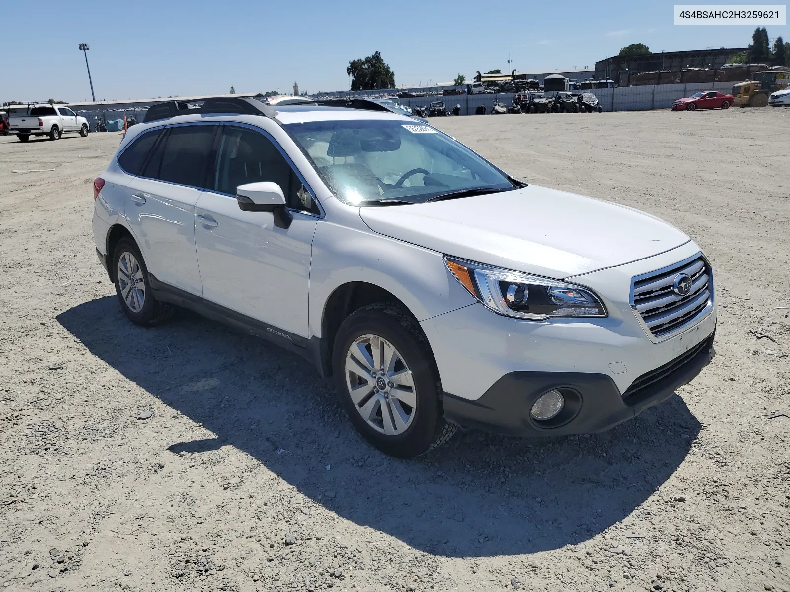 2017 Subaru Outback 2.5I Premium VIN: 4S4BSAHC2H3259621 Lot: 66166804