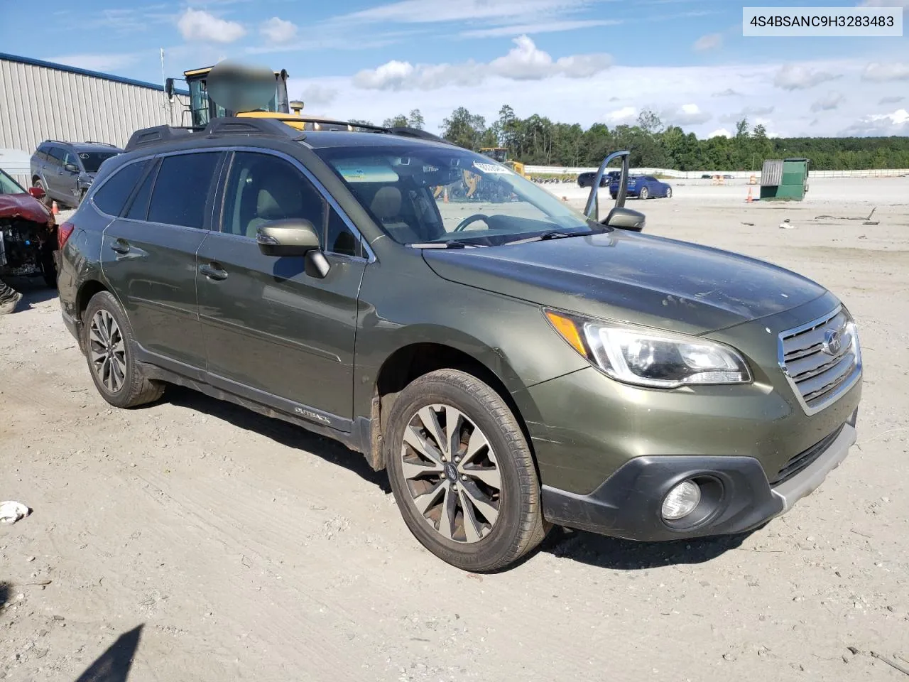 2017 Subaru Outback 2.5I Limited VIN: 4S4BSANC9H3283483 Lot: 66338484