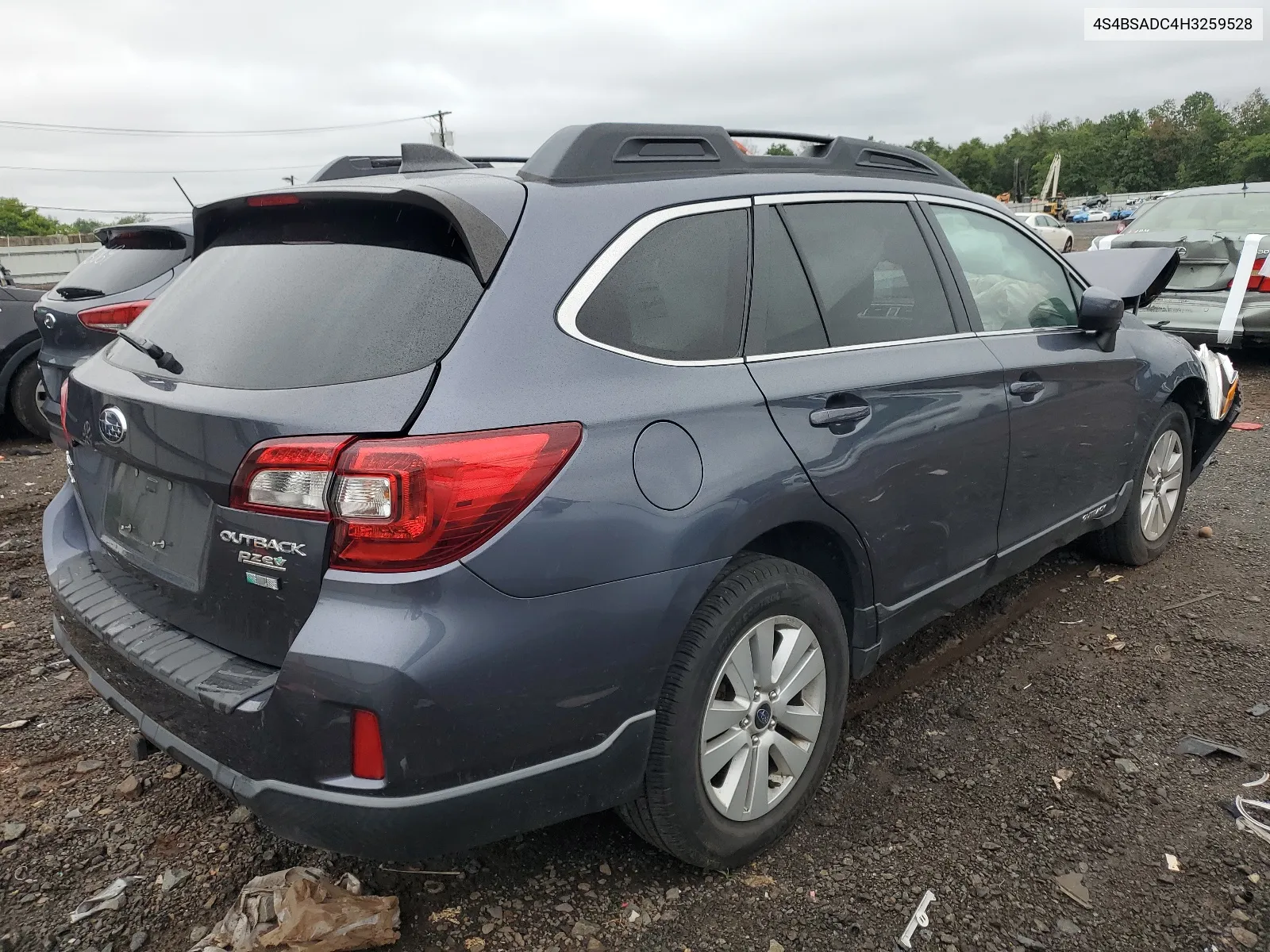 2017 Subaru Outback 2.5I Premium VIN: 4S4BSADC4H3259528 Lot: 66339224