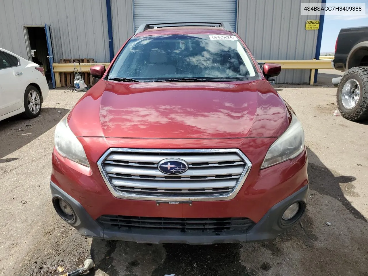 4S4BSACC7H3409388 2017 Subaru Outback 2.5I Premium