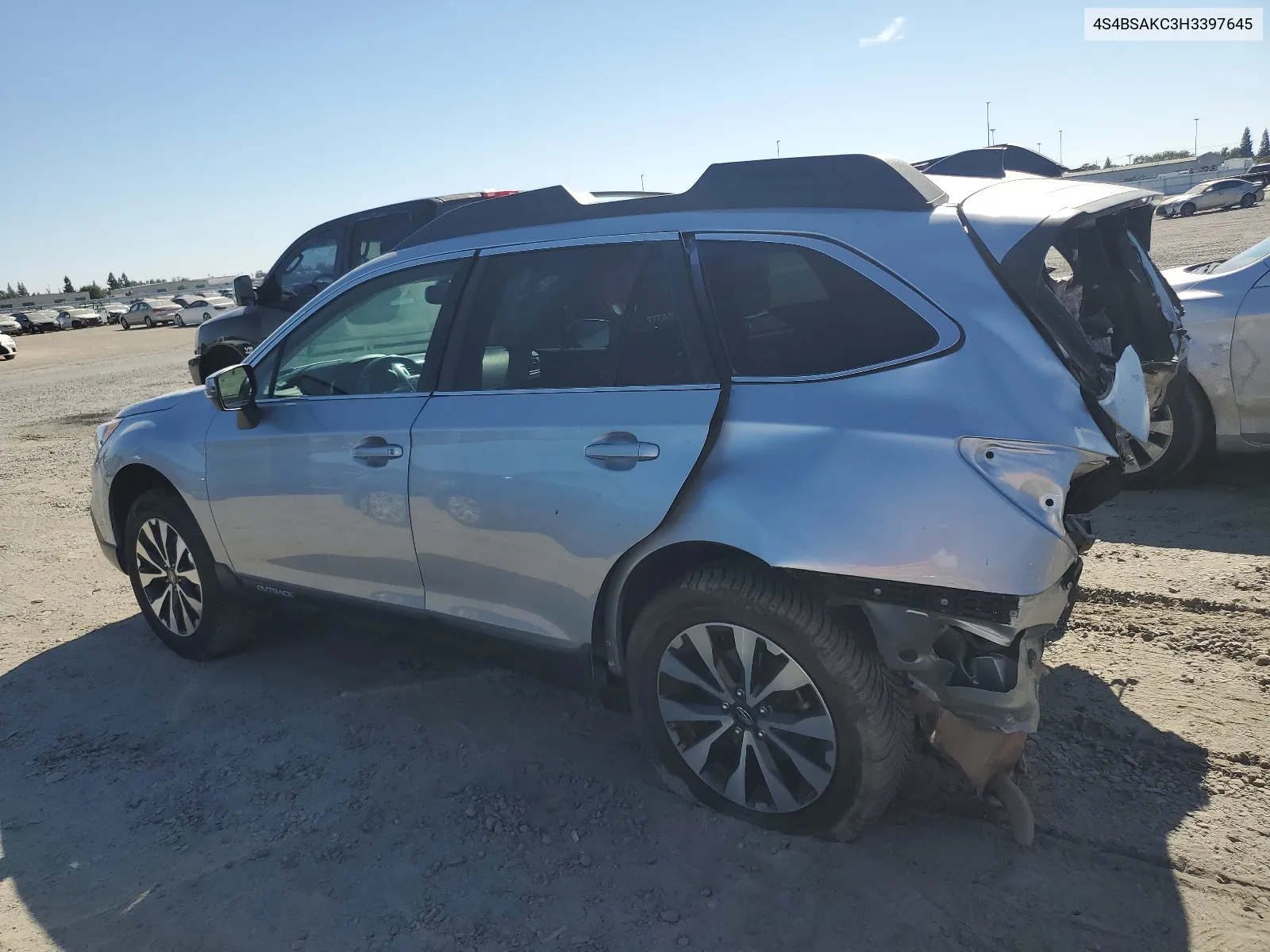 2017 Subaru Outback 2.5I Limited VIN: 4S4BSAKC3H3397645 Lot: 66522544