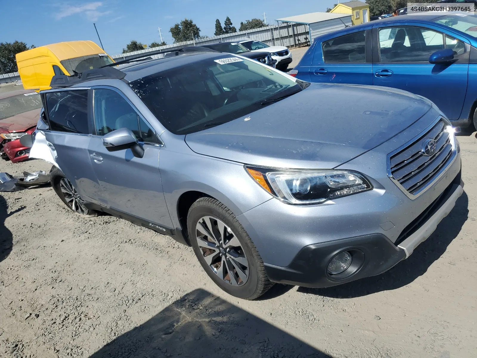 2017 Subaru Outback 2.5I Limited VIN: 4S4BSAKC3H3397645 Lot: 66522544