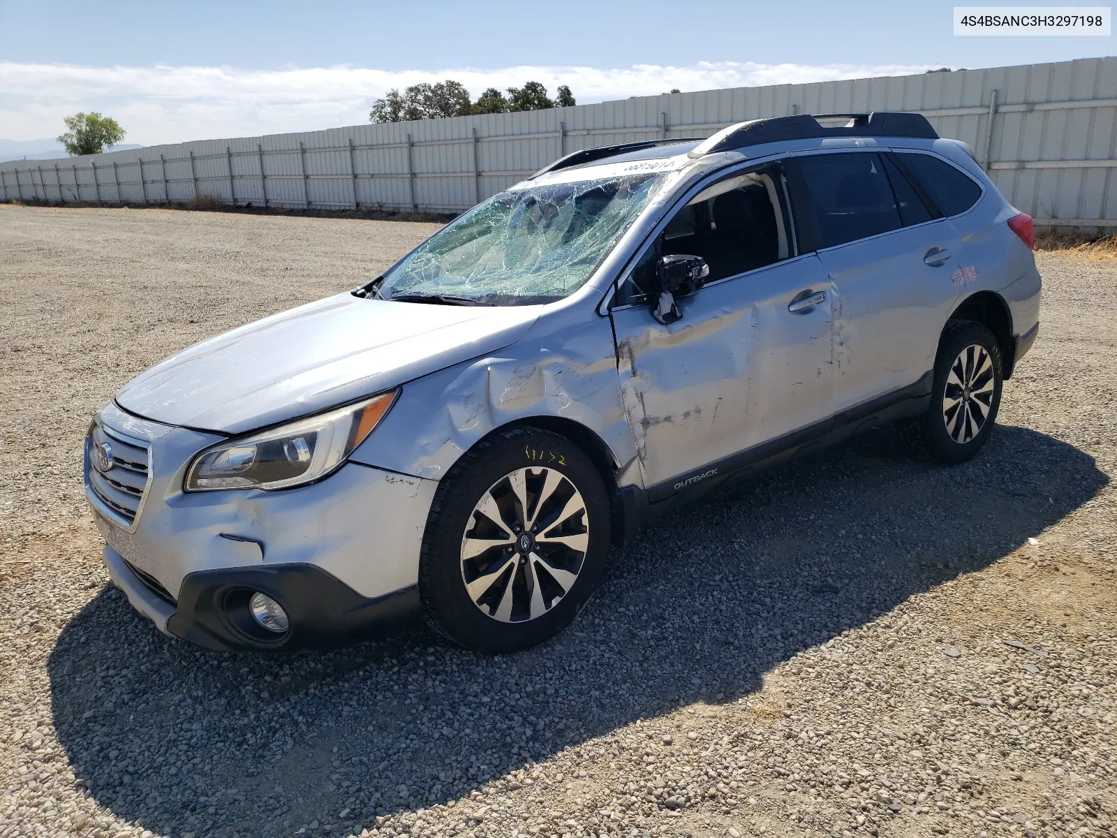 4S4BSANC3H3297198 2017 Subaru Outback 2.5I Limited