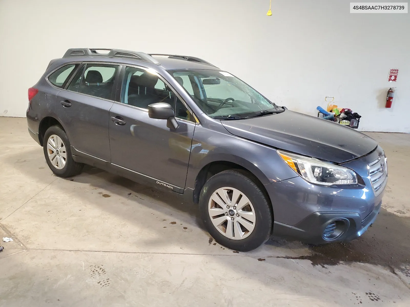 2017 Subaru Outback 2.5I VIN: 4S4BSAAC7H3278739 Lot: 66914674