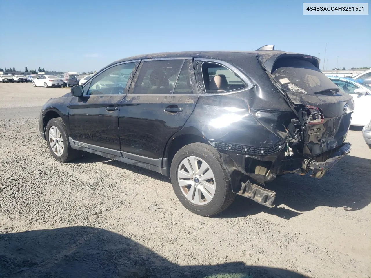 2017 Subaru Outback 2.5I Premium VIN: 4S4BSACC4H3281501 Lot: 66926714