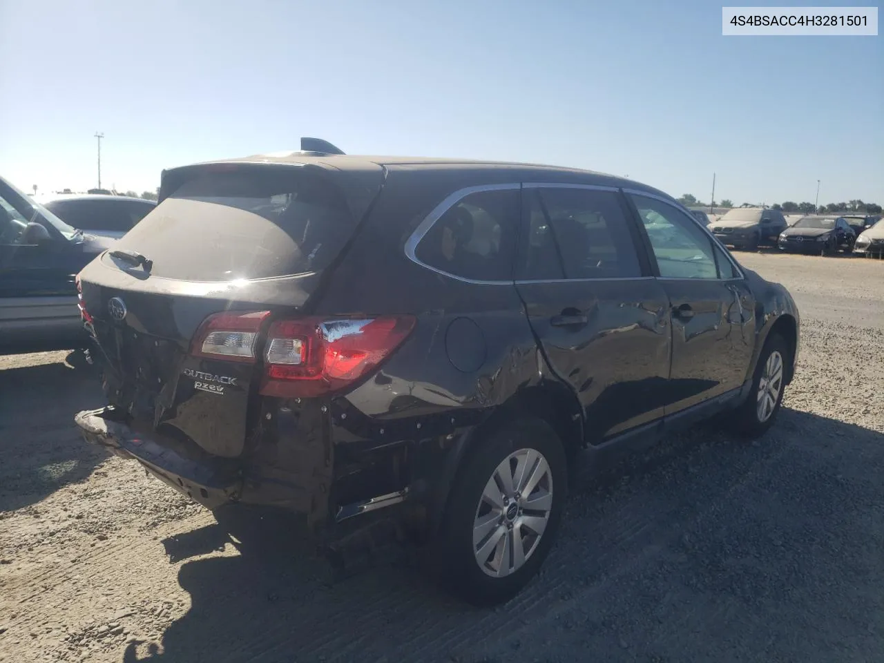 2017 Subaru Outback 2.5I Premium VIN: 4S4BSACC4H3281501 Lot: 66926714