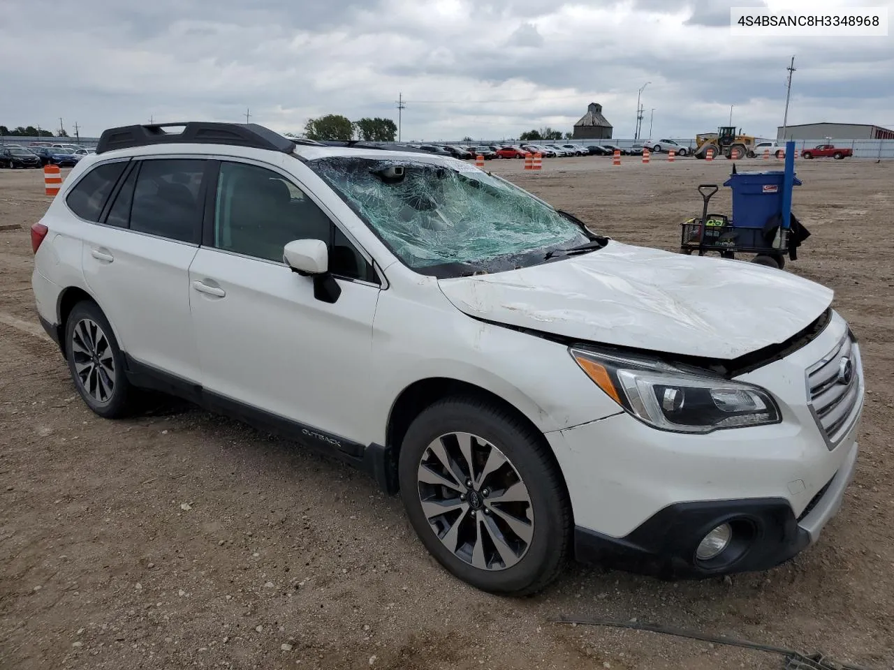 4S4BSANC8H3348968 2017 Subaru Outback 2.5I Limited