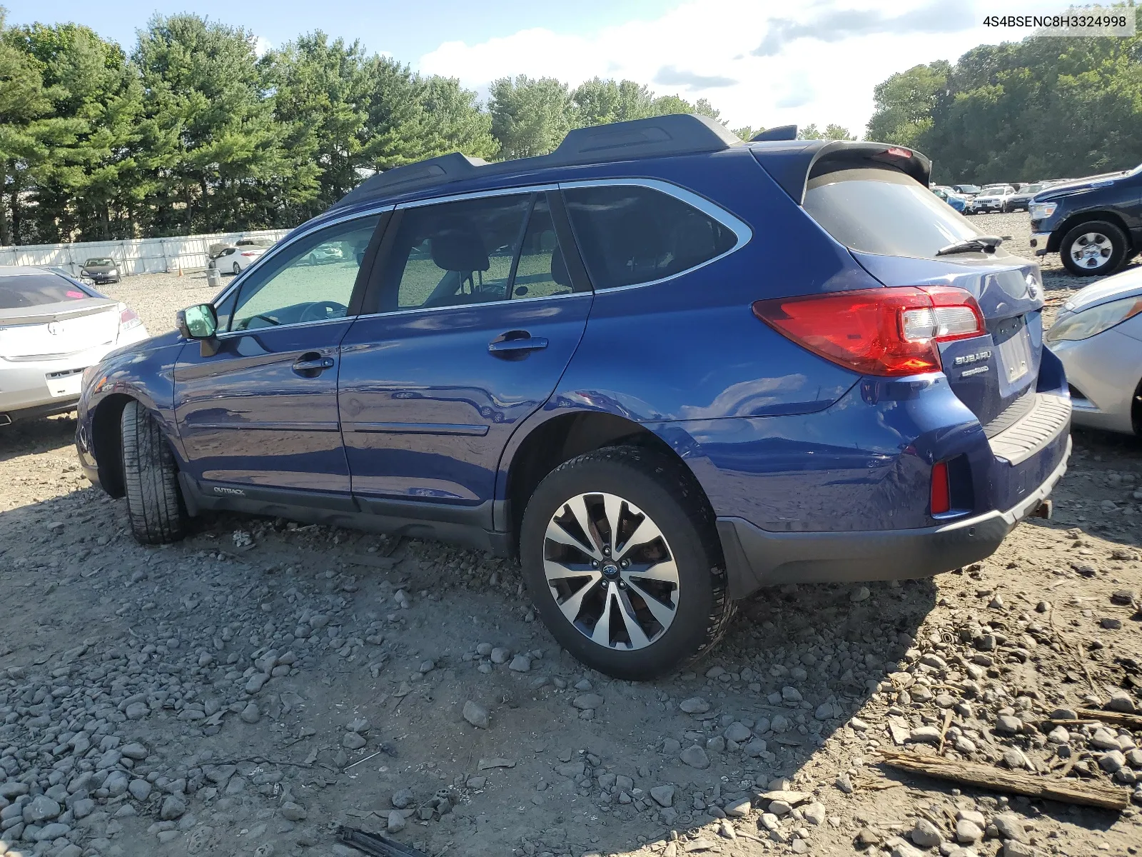 2017 Subaru Outback 3.6R Limited VIN: 4S4BSENC8H3324998 Lot: 67050644