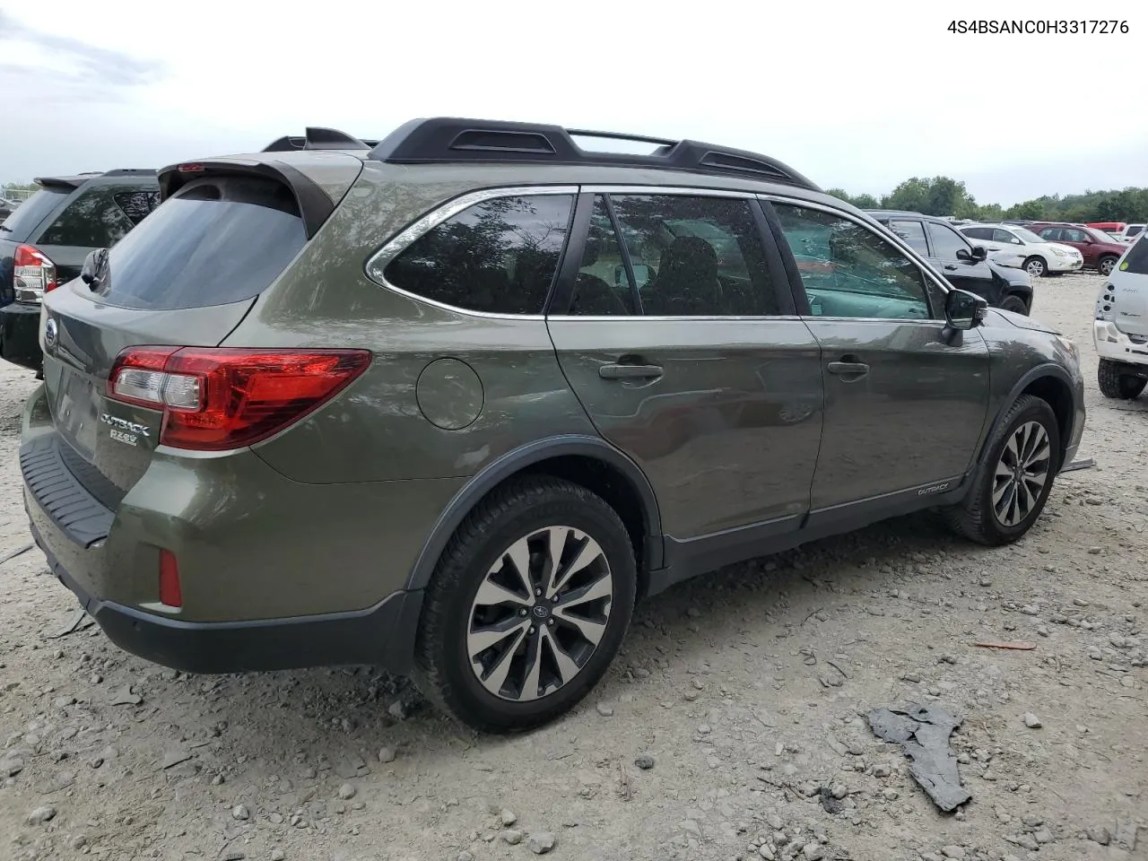 4S4BSANC0H3317276 2017 Subaru Outback 2.5I Limited