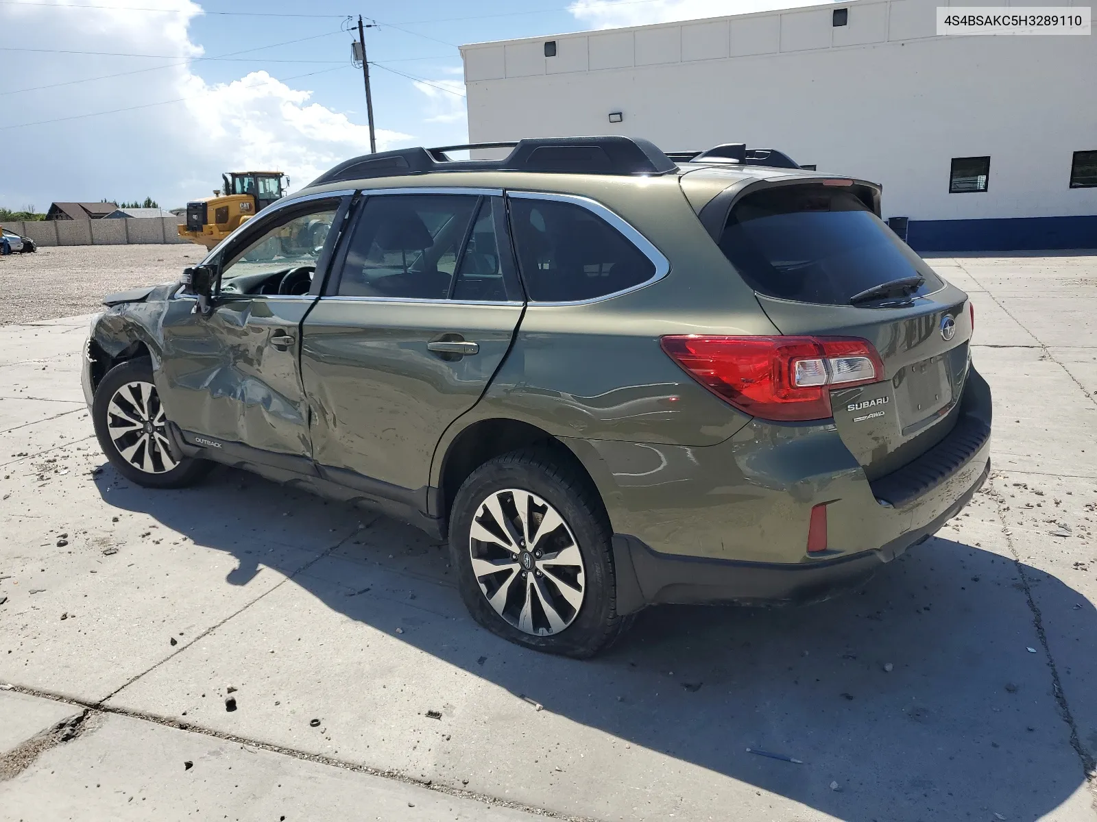 2017 Subaru Outback 2.5I Limited VIN: 4S4BSAKC5H3289110 Lot: 67751414