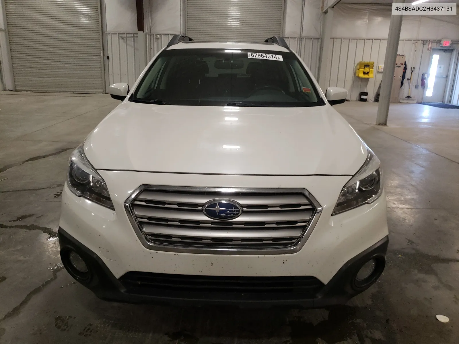 4S4BSADC2H3437131 2017 Subaru Outback 2.5I Premium