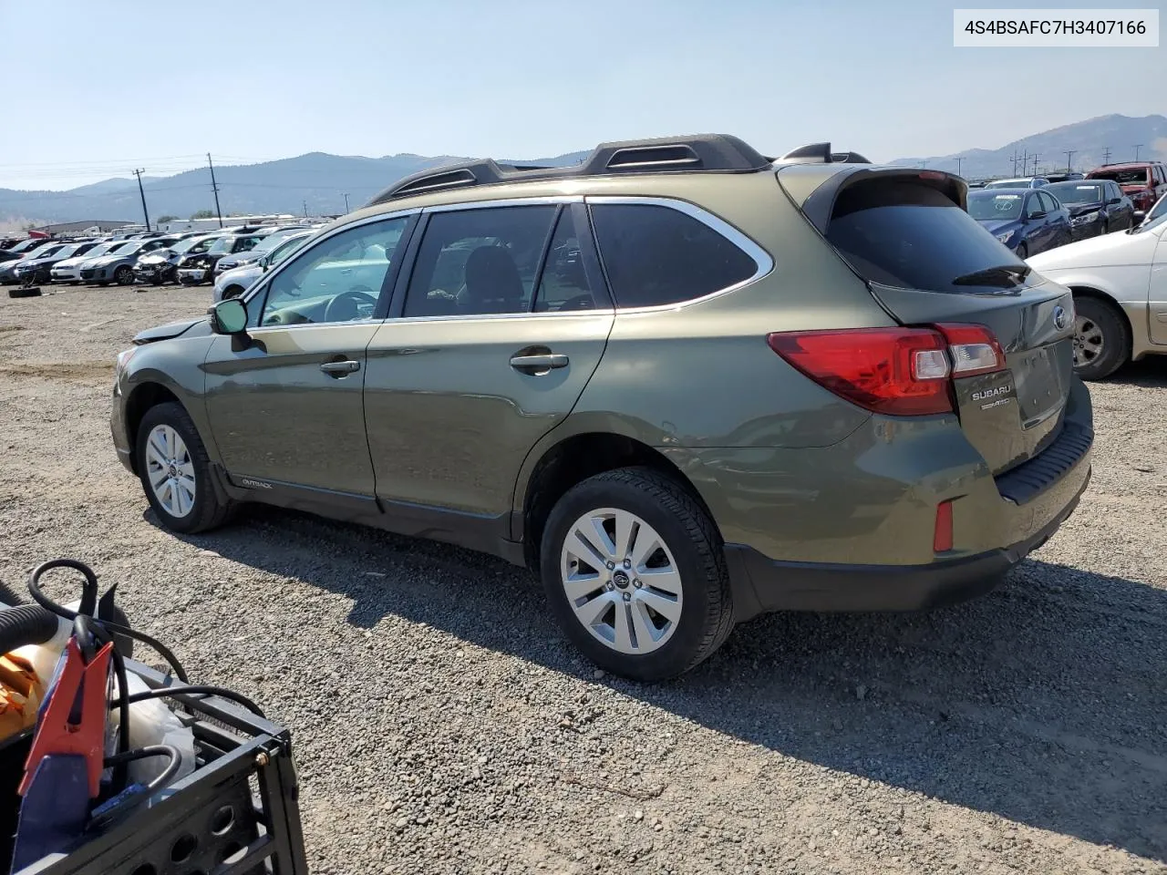 2017 Subaru Outback 2.5I Premium VIN: 4S4BSAFC7H3407166 Lot: 68168524