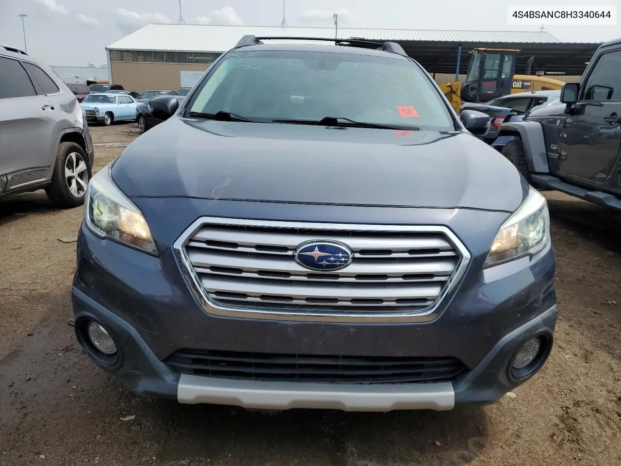 4S4BSANC8H3340644 2017 Subaru Outback 2.5I Limited