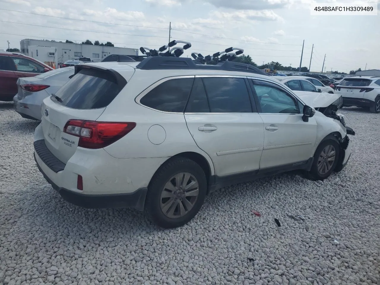 4S4BSAFC1H3309489 2017 Subaru Outback 2.5I Premium