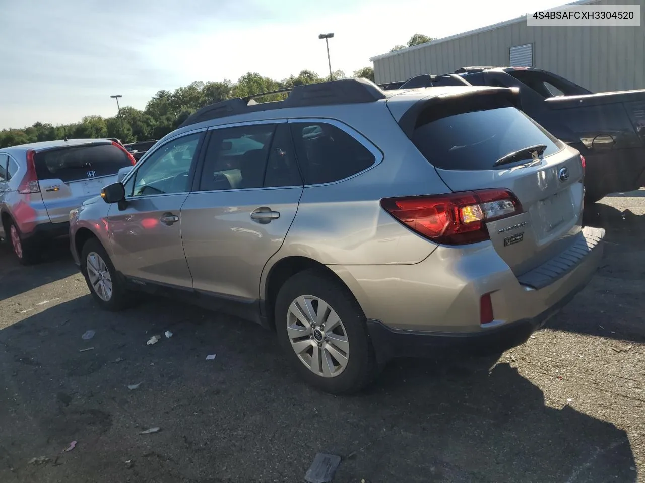 2017 Subaru Outback 2.5I Premium VIN: 4S4BSAFCXH3304520 Lot: 69195304