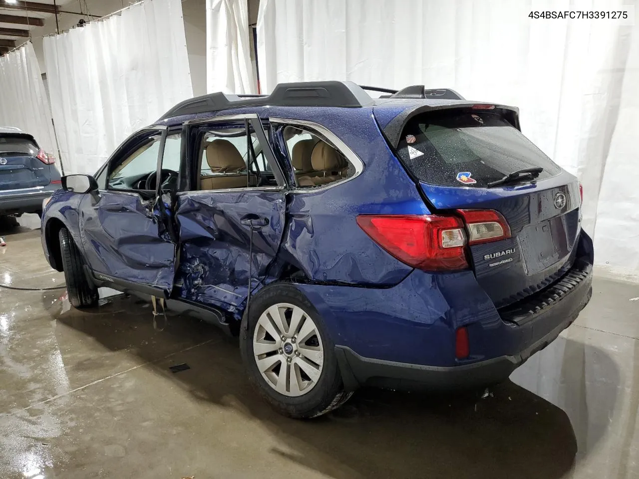 4S4BSAFC7H3391275 2017 Subaru Outback 2.5I Premium