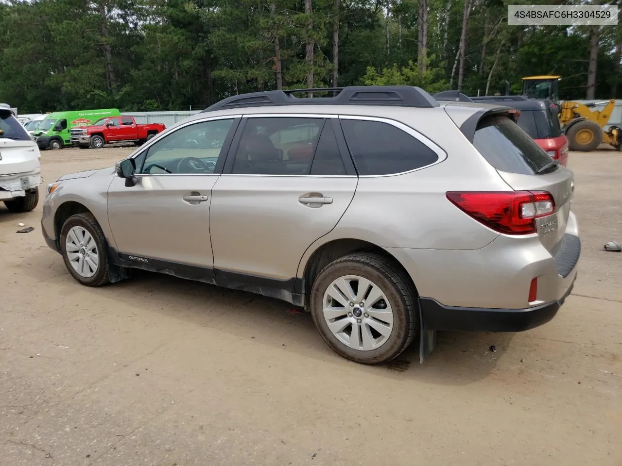 2017 Subaru Outback 2.5I Premium VIN: 4S4BSAFC6H3304529 Lot: 69257444