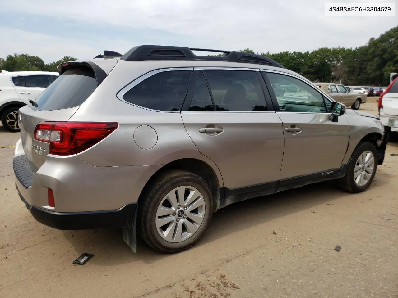 2017 Subaru Outback 2.5I Premium VIN: 4S4BSAFC6H3304529 Lot: 69257444