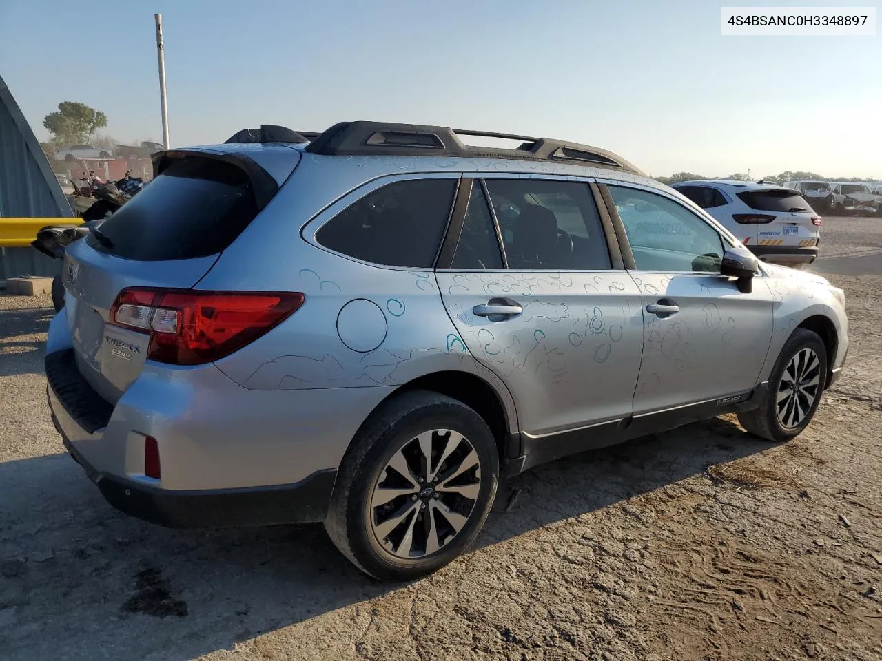 4S4BSANC0H3348897 2017 Subaru Outback 2.5I Limited