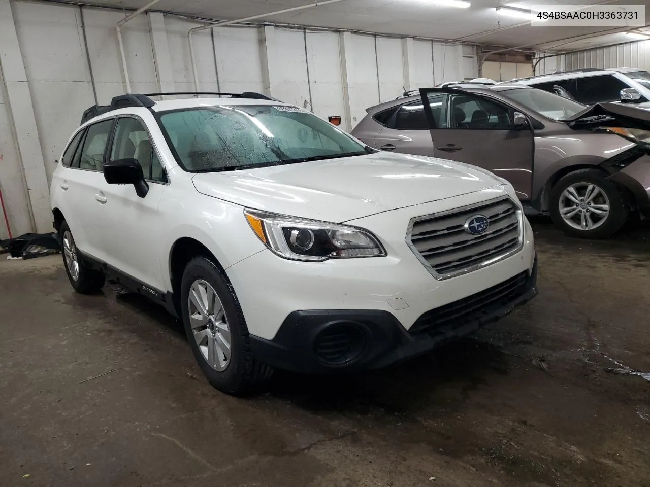 2017 Subaru Outback 2.5I VIN: 4S4BSAAC0H3363731 Lot: 69821314