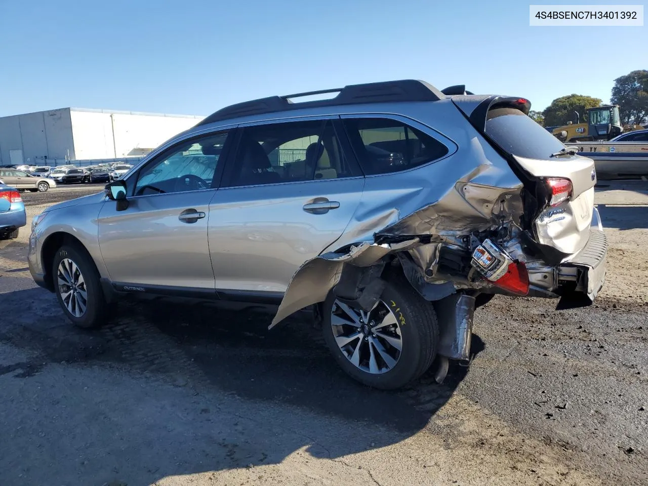 4S4BSENC7H3401392 2017 Subaru Outback 3.6R Limited