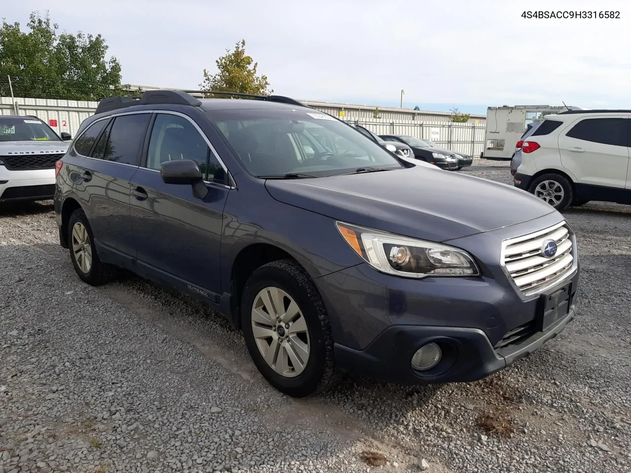 2017 Subaru Outback 2.5I Premium VIN: 4S4BSACC9H3316582 Lot: 70048534