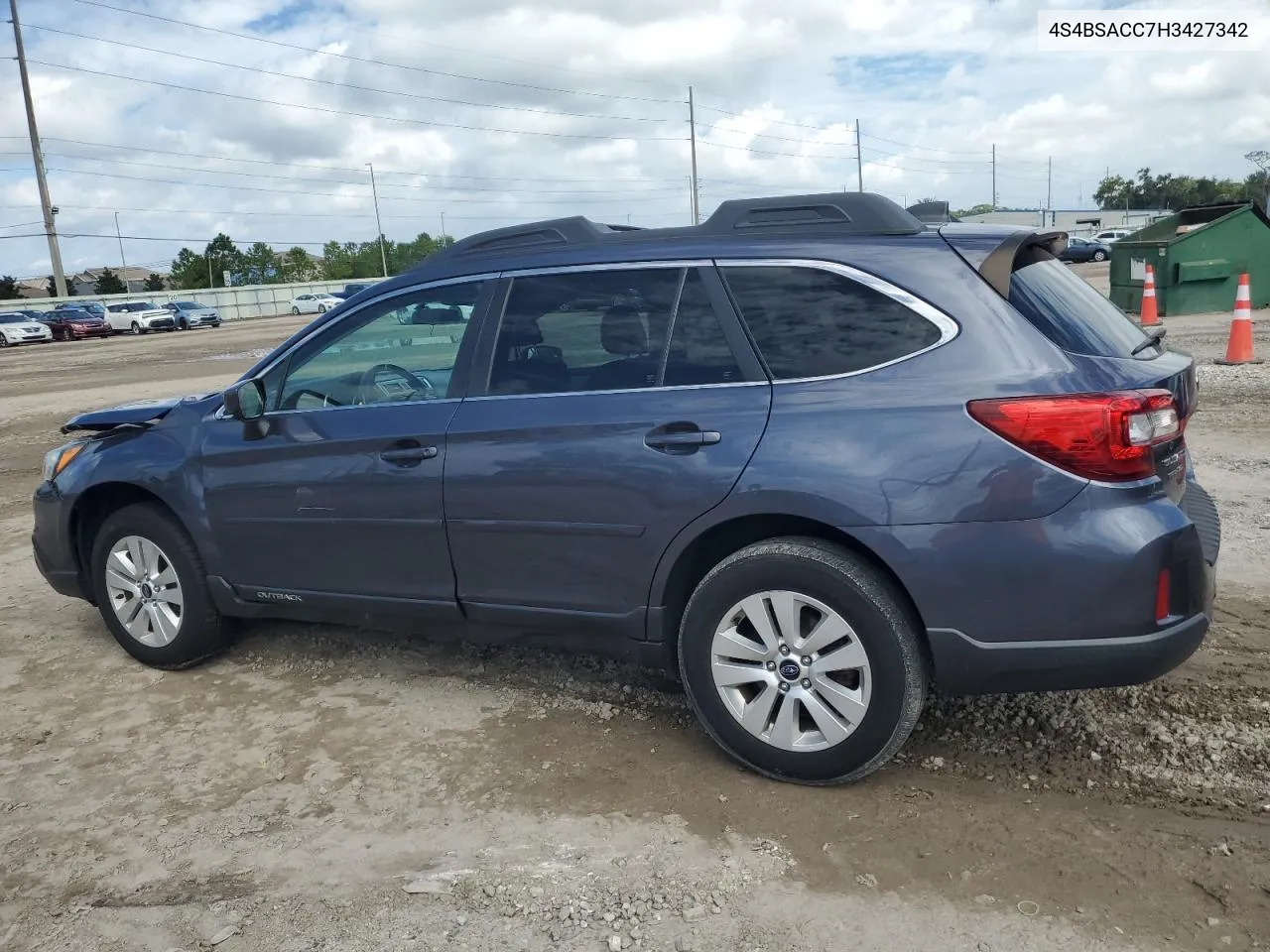 2017 Subaru Outback 2.5I Premium VIN: 4S4BSACC7H3427342 Lot: 70429084