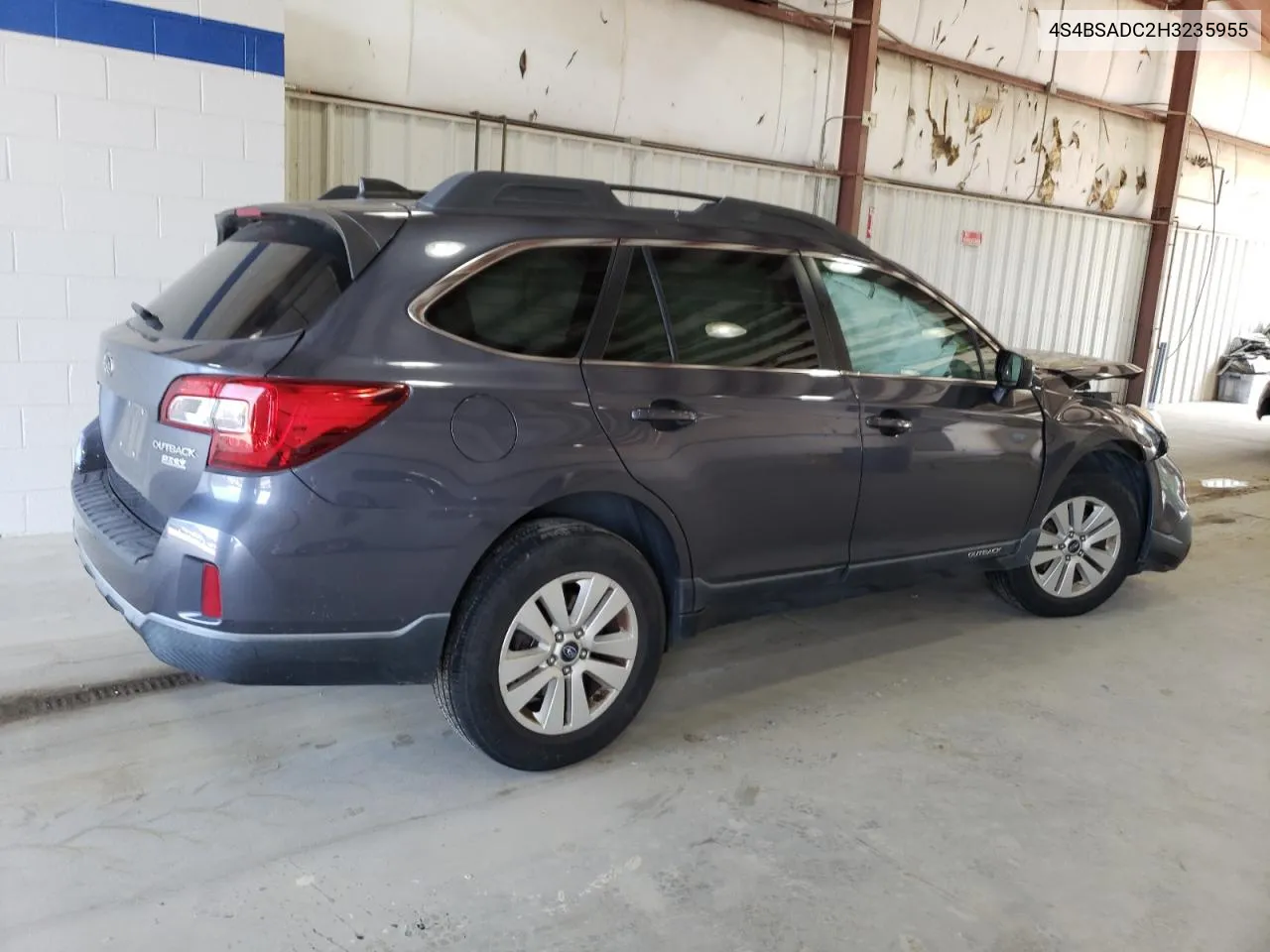 4S4BSADC2H3235955 2017 Subaru Outback 2.5I Premium