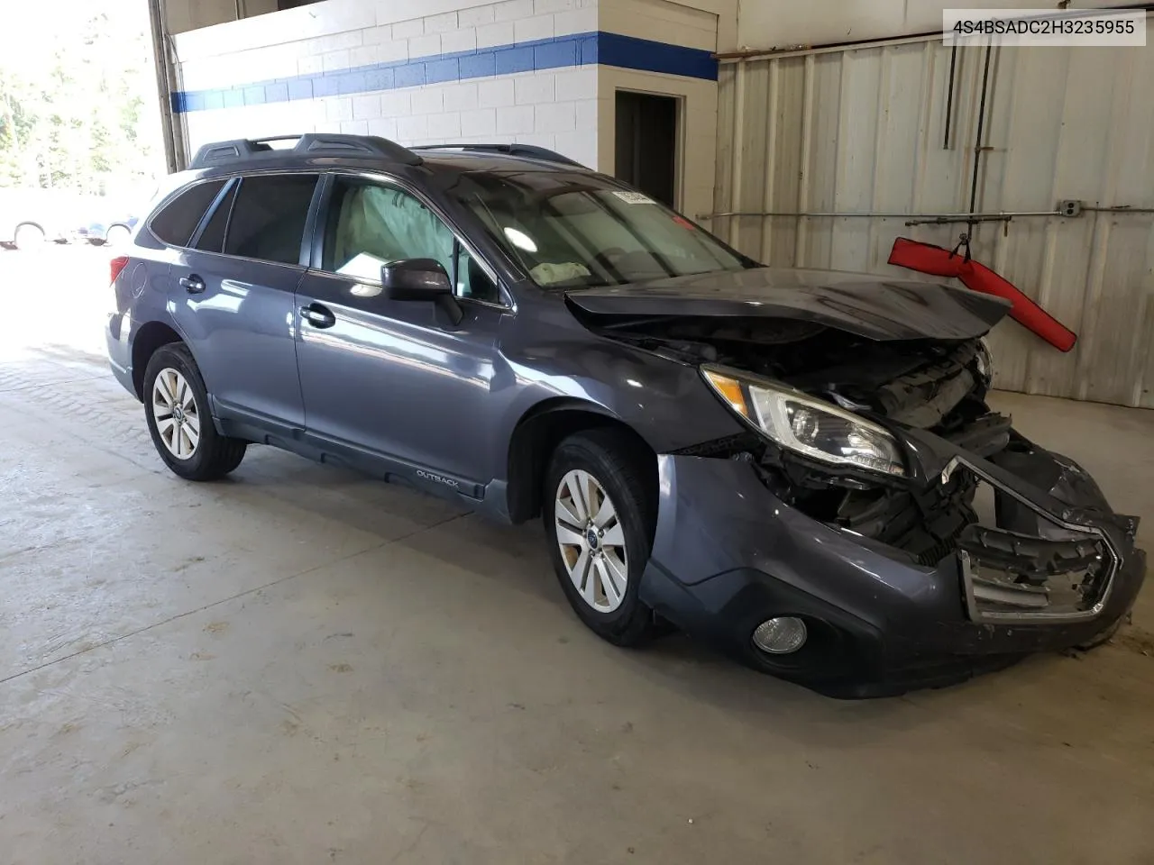 2017 Subaru Outback 2.5I Premium VIN: 4S4BSADC2H3235955 Lot: 70534044