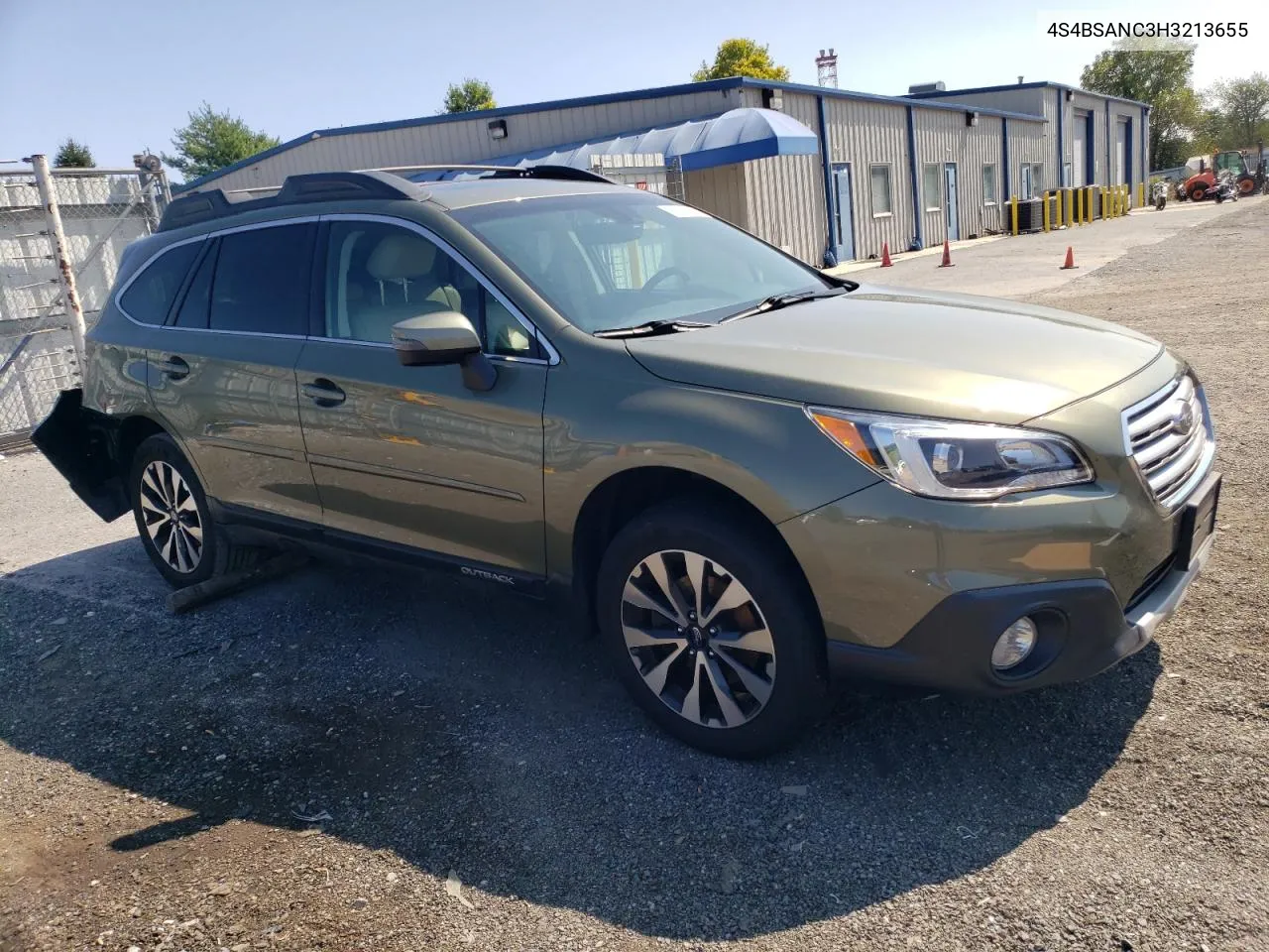 2017 Subaru Outback 2.5I Limited VIN: 4S4BSANC3H3213655 Lot: 70743744