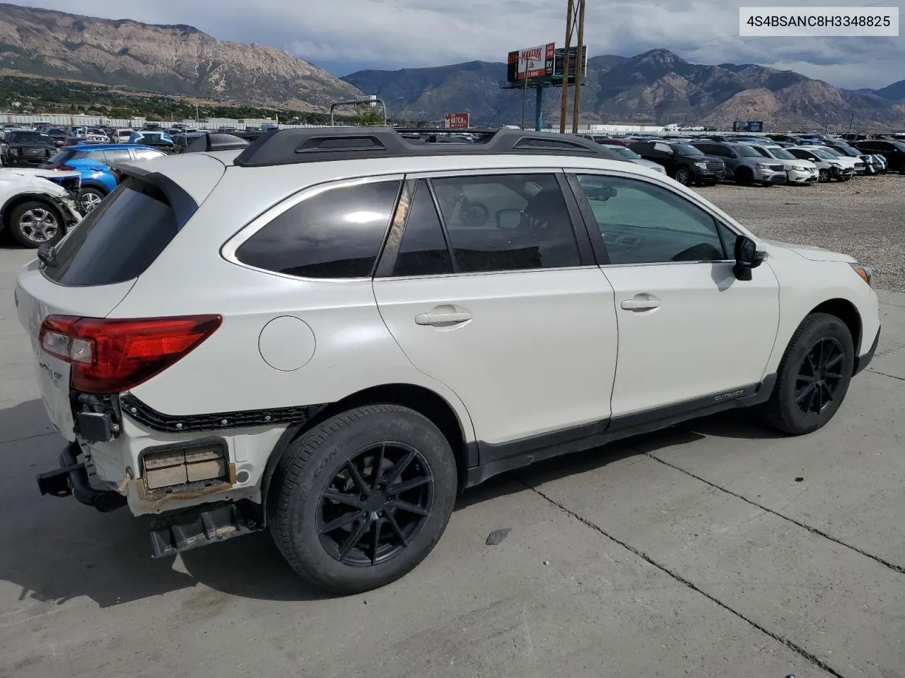 2017 Subaru Outback 2.5I Limited VIN: 4S4BSANC8H3348825 Lot: 71046484