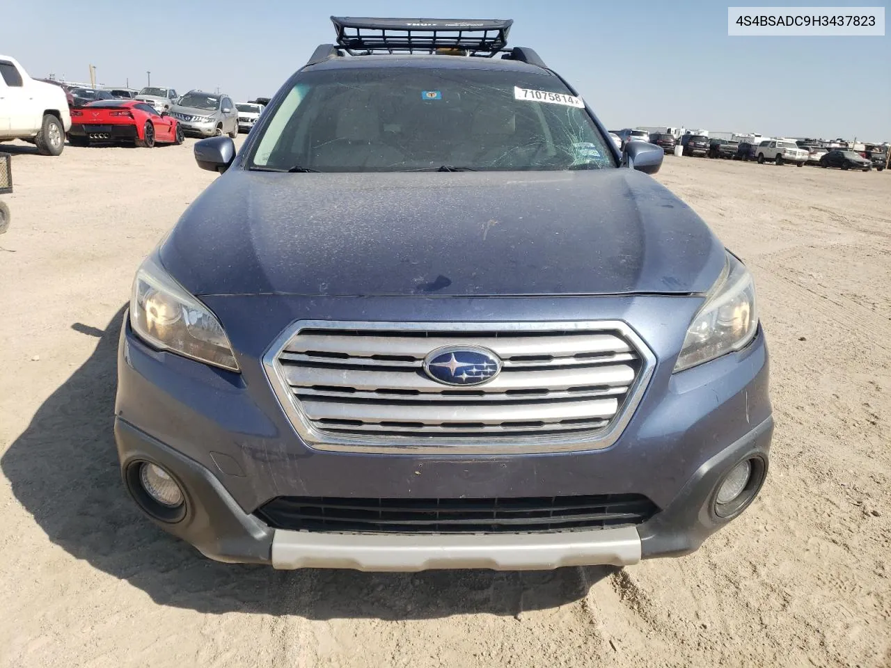 4S4BSADC9H3437823 2017 Subaru Outback 2.5I Premium