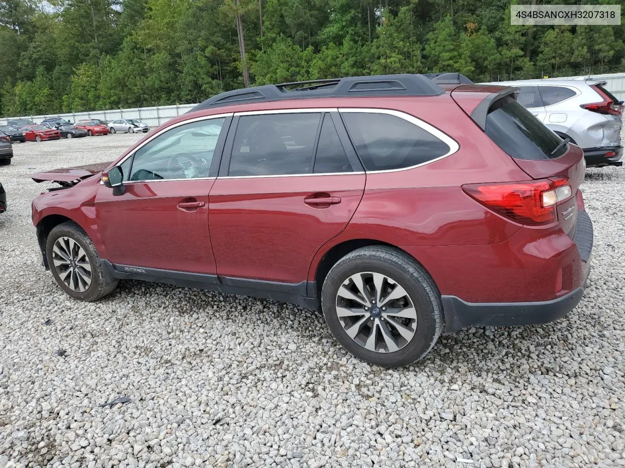 2017 Subaru Outback 2.5I Limited VIN: 4S4BSANCXH3207318 Lot: 71323844