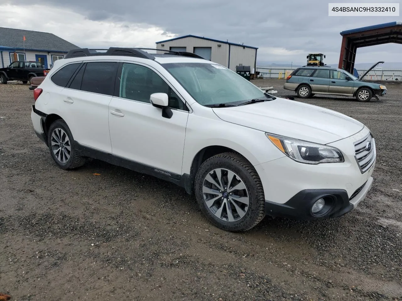 2017 Subaru Outback 2.5I Limited VIN: 4S4BSANC9H3332410 Lot: 71378614