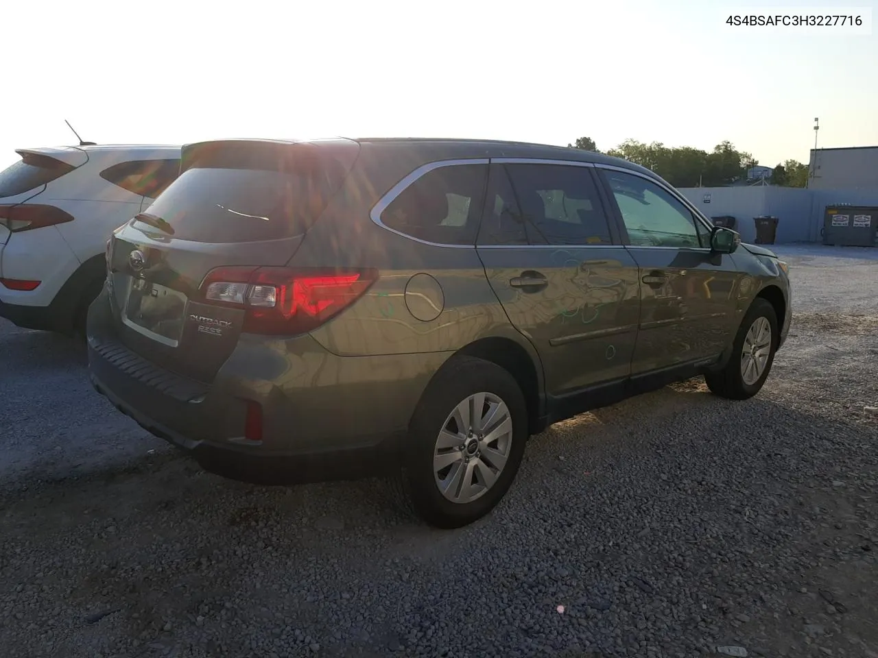 2017 Subaru Outback 2.5I Premium VIN: 4S4BSAFC3H3227716 Lot: 71387674