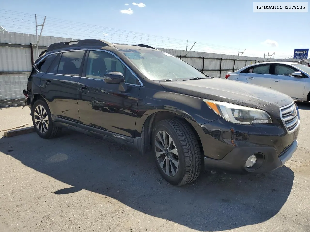 4S4BSANC6H3279505 2017 Subaru Outback 2.5I Limited