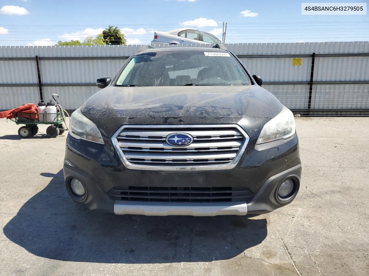 2017 Subaru Outback 2.5I Limited VIN: 4S4BSANC6H3279505 Lot: 71502474