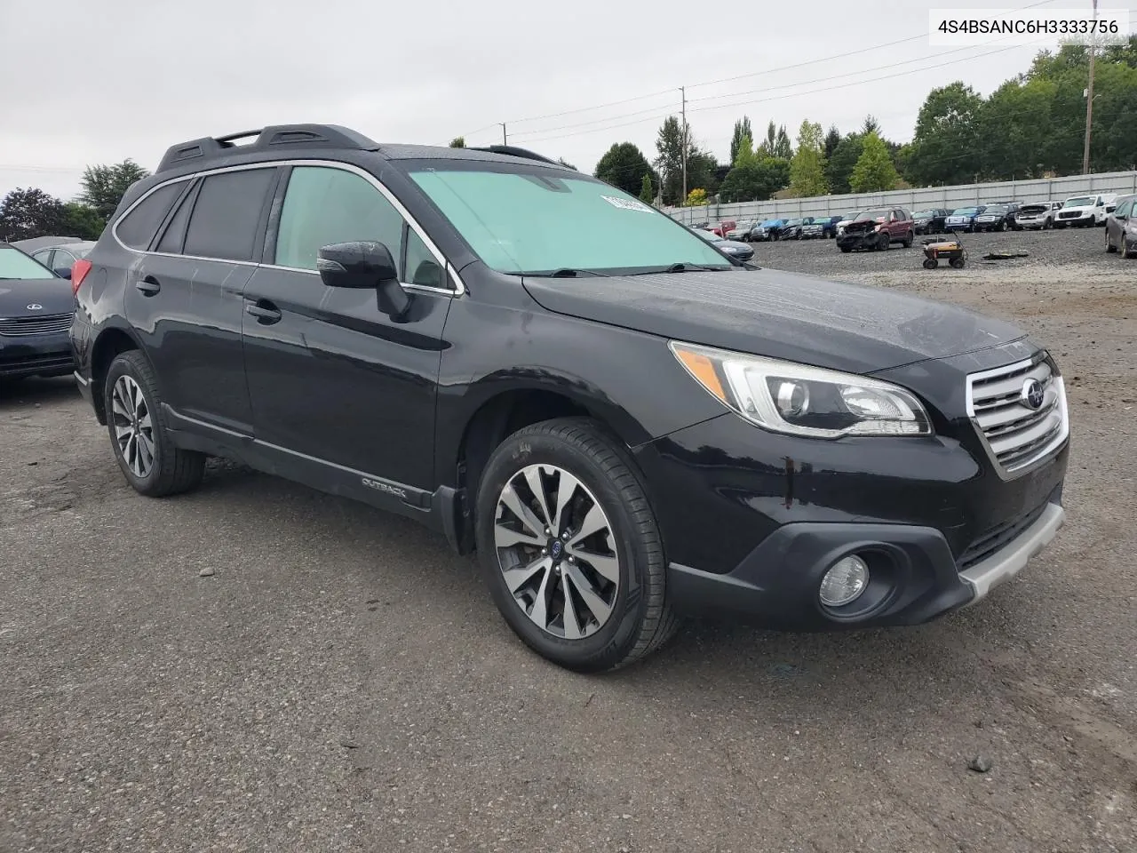 4S4BSANC6H3333756 2017 Subaru Outback 2.5I Limited